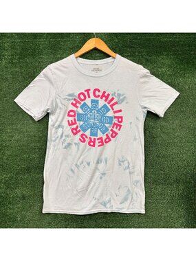 Red Hot Chili Peppers Rock Band Tie-Dye T-Shirt Size Medium